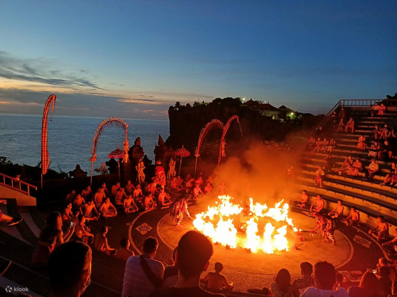 Uluwatu Temple Sunset and Kecak Fire Dance