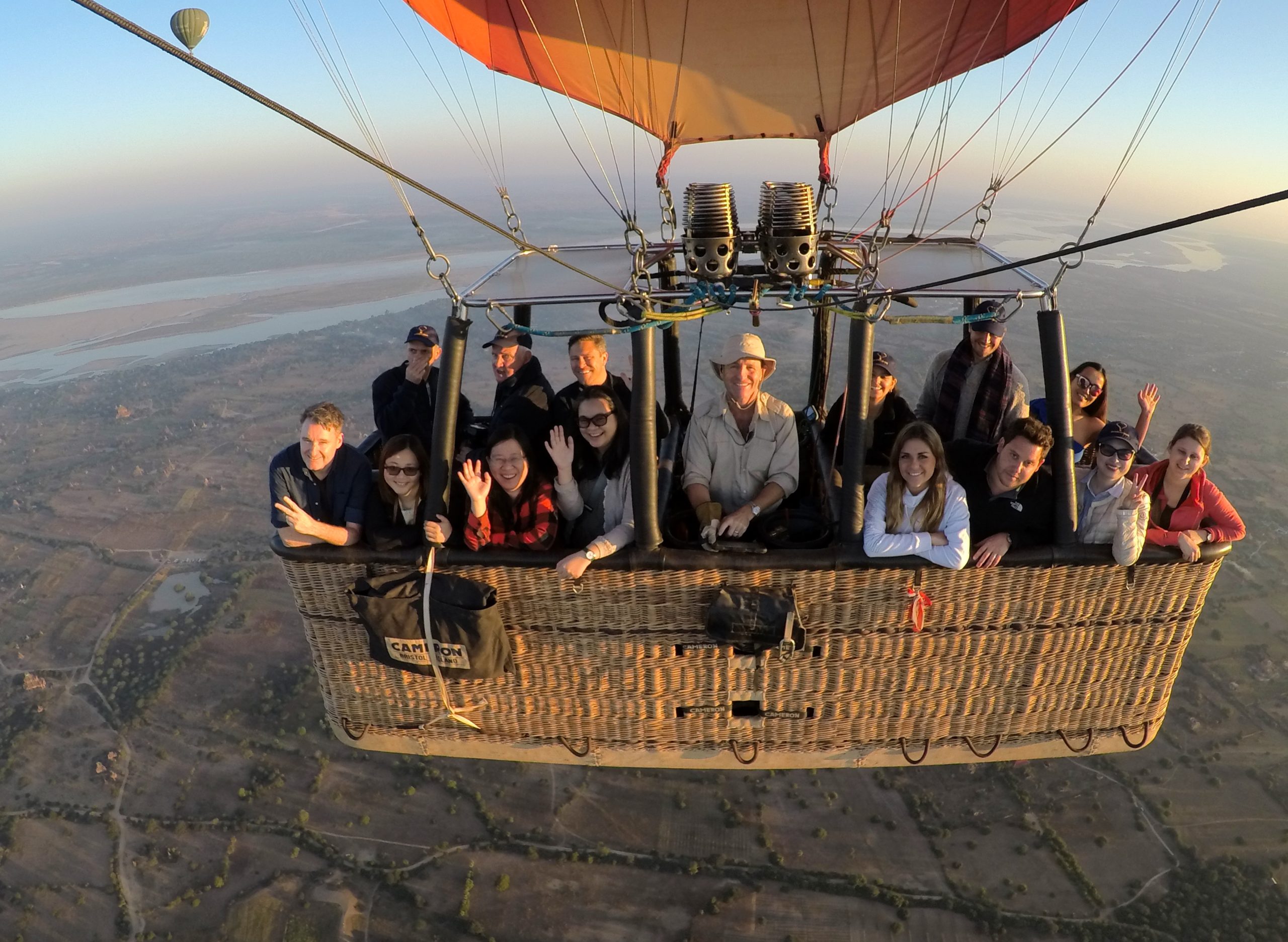 Balloon over Bagan