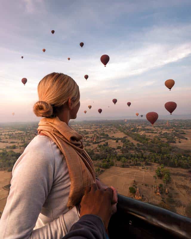 Balloon over Bagan