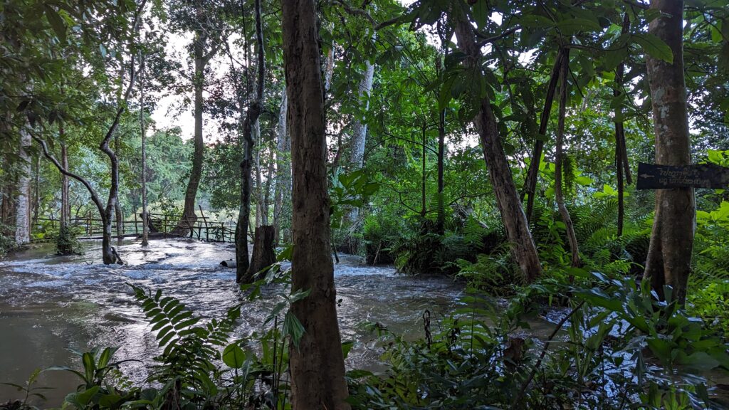 Trek to Kuang Si Waterfall