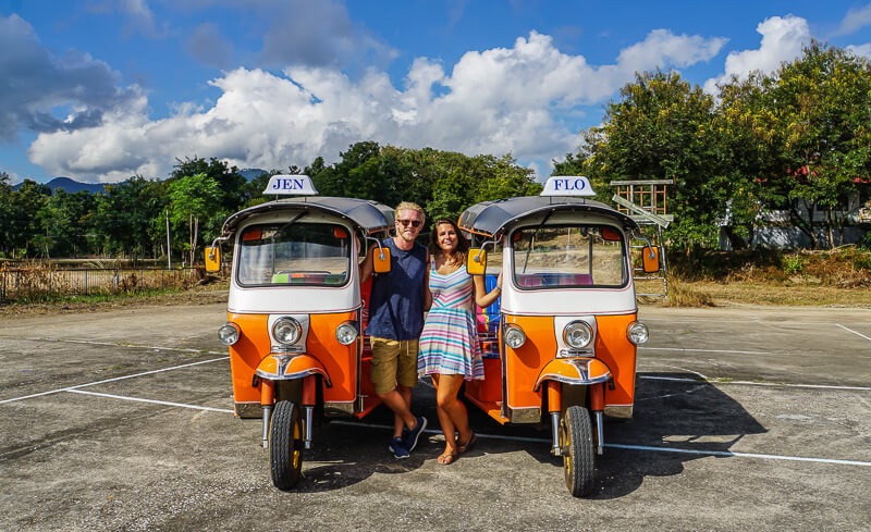 Tuk tuk self-drive adventure in Chiang Mai