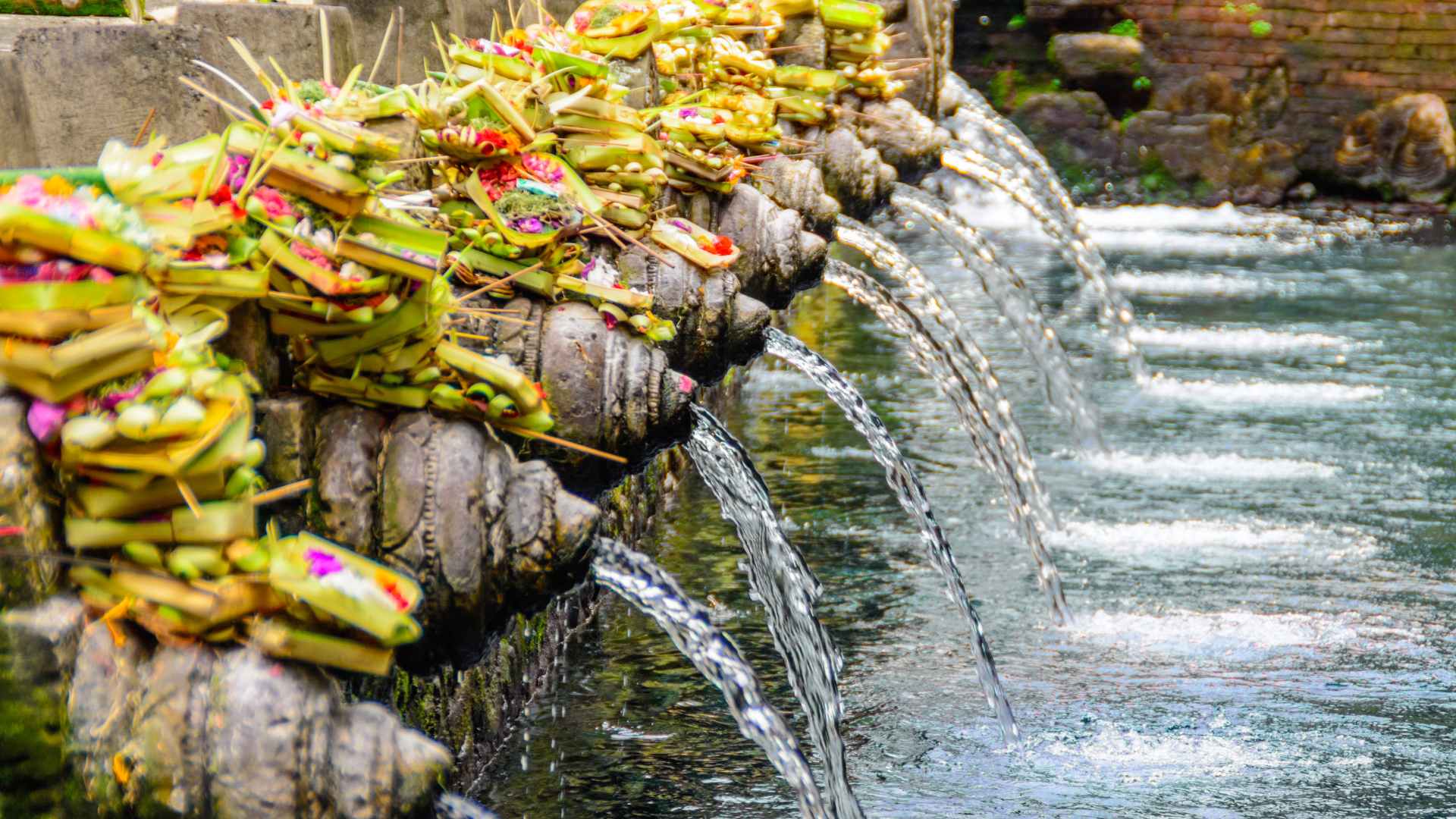 Balinese Water Healing Ceremony