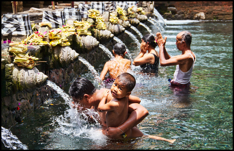 Balinese Water Healing Ceremony