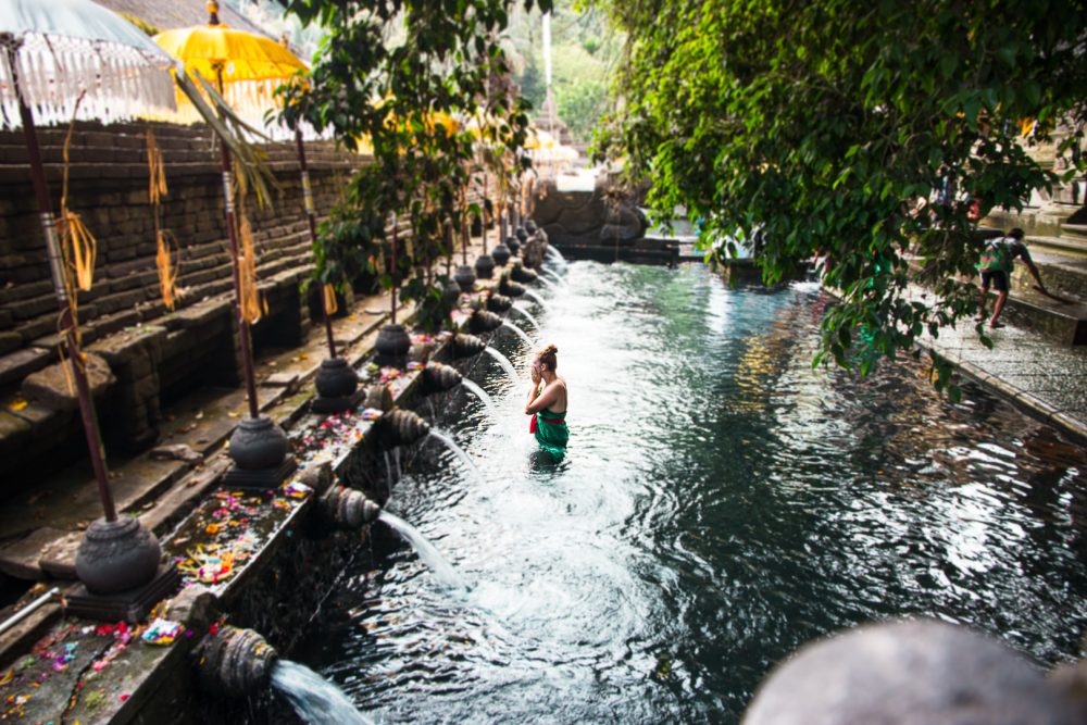 Balinese Water Healing Ceremony