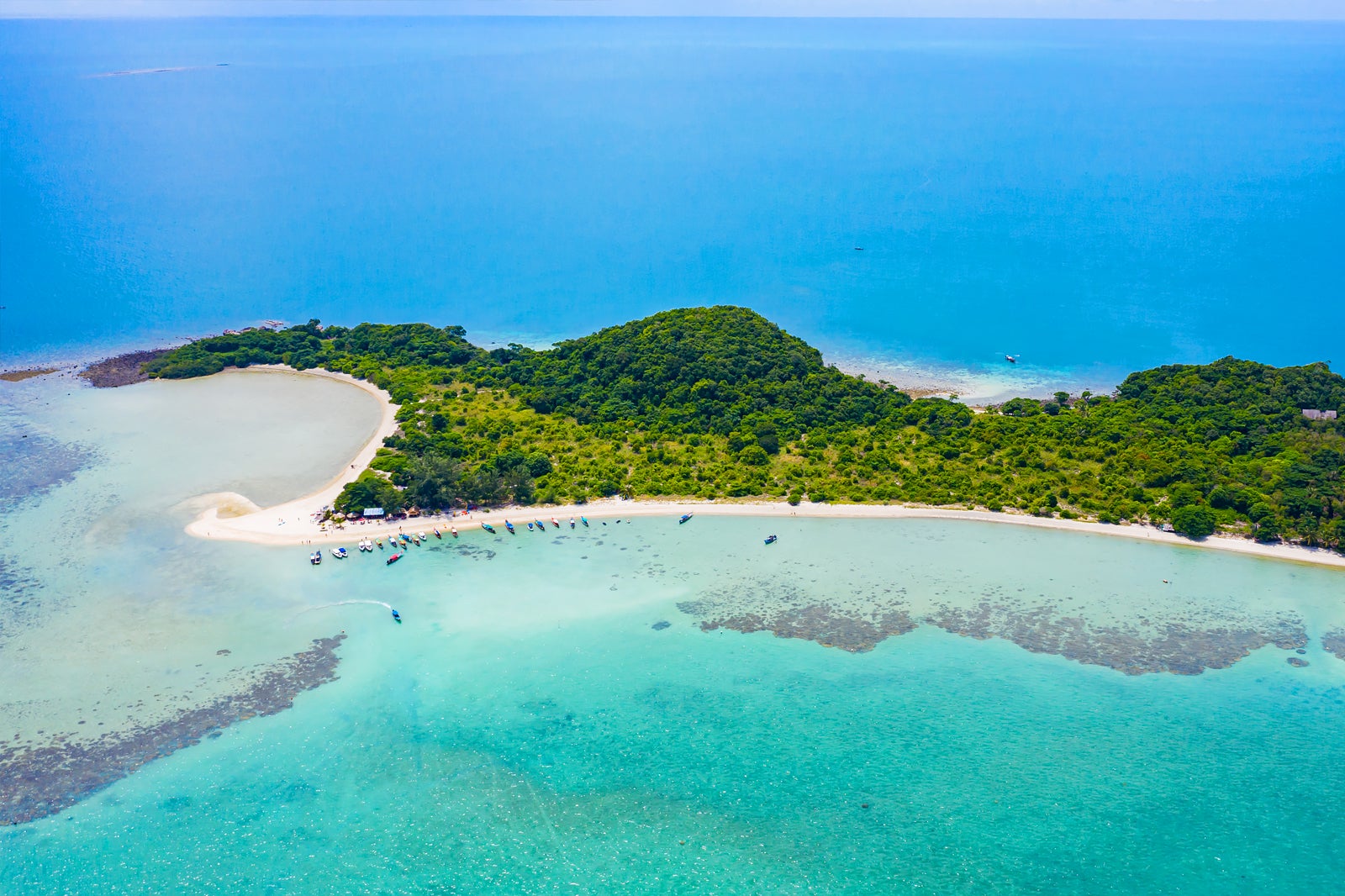 Pig Island & Snorkelling by longtail boat